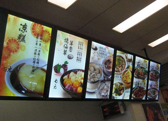 餐廳廣告燈箱招牌如何設(shè)計才能吸引顧客？